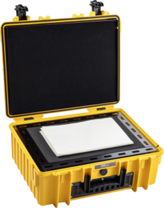 BW Outdoor Battery.case 908.8. Transport & Storage of defective lithium batteries, yellow