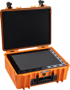 BW Outdoor Battery.case 908.8. Transport & Storage of defective lithium batteries, orange