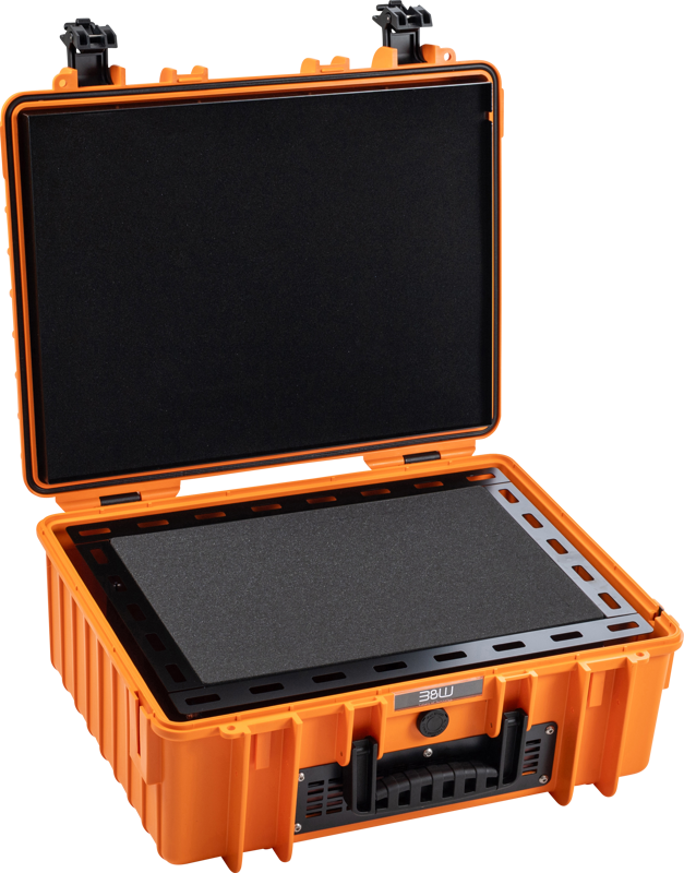 BW Outdoor Battery.case 908.8. Transport & Storage of defective lithium batteries, orange