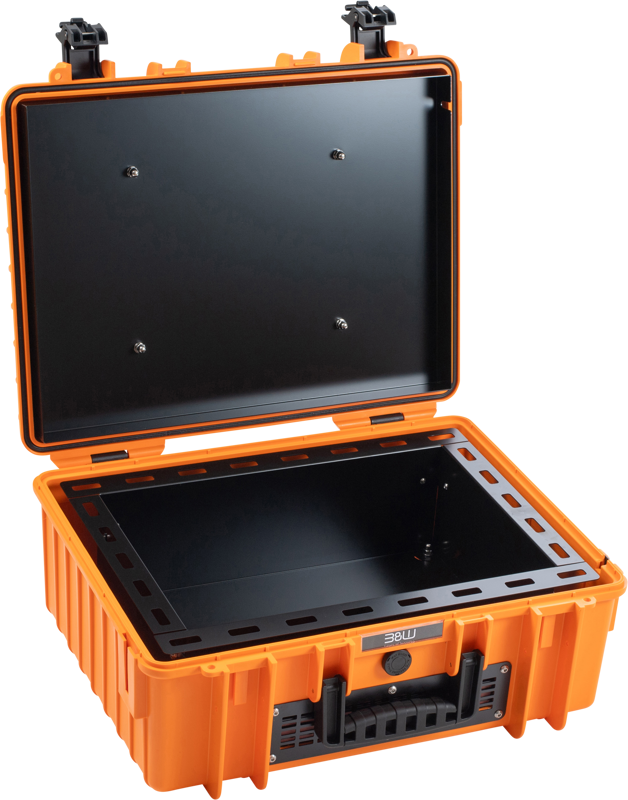 BW Outdoor Battery.case 908.8. Transport & Storage of defective lithium batteries, orange