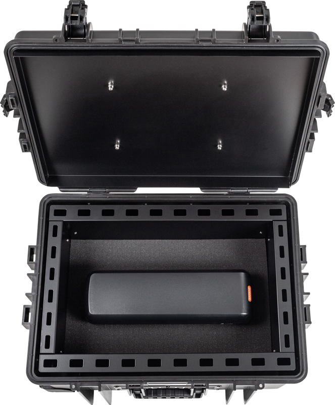 BW Outdoor Battery.case 908.16. Transport & Storage of defective lithium batteries, black