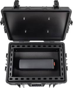 BW Outdoor Battery.case 908.16. Transport & Storage of defective lithium batteries, black
