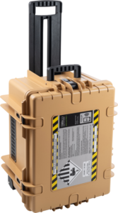 BW Outdoor Battery.case 908.16. Transport & Storage of defective lithium batteries, desert tan