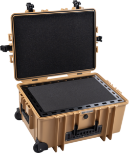 BW Outdoor Battery.case 908.16. Transport & Storage of defective lithium batteries, desert tan