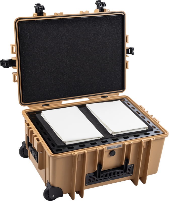 BW Outdoor Battery.case 908.16. Transport & Storage of defective lithium batteries, desert tan