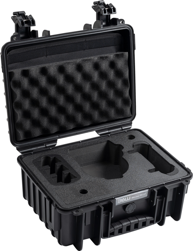 BW Outdoor Cases Type 3000/PP.117 for DJI Flip, Black