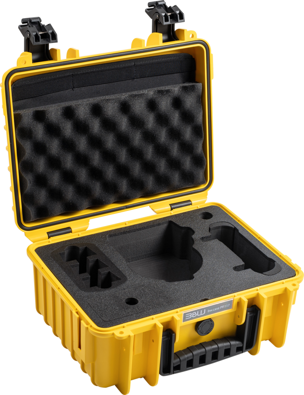 BW Outdoor Cases Type 3000/PP.117 for DJI Flip, Yellow