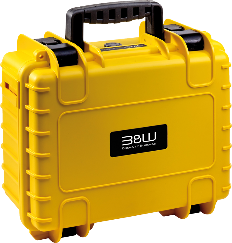 BW Outdoor Cases Type 3000/PP.117 for DJI Flip, Yellow