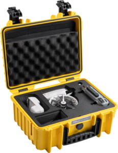 BW Outdoor Cases Type 3000/PP.117 for DJI Flip, Yellow