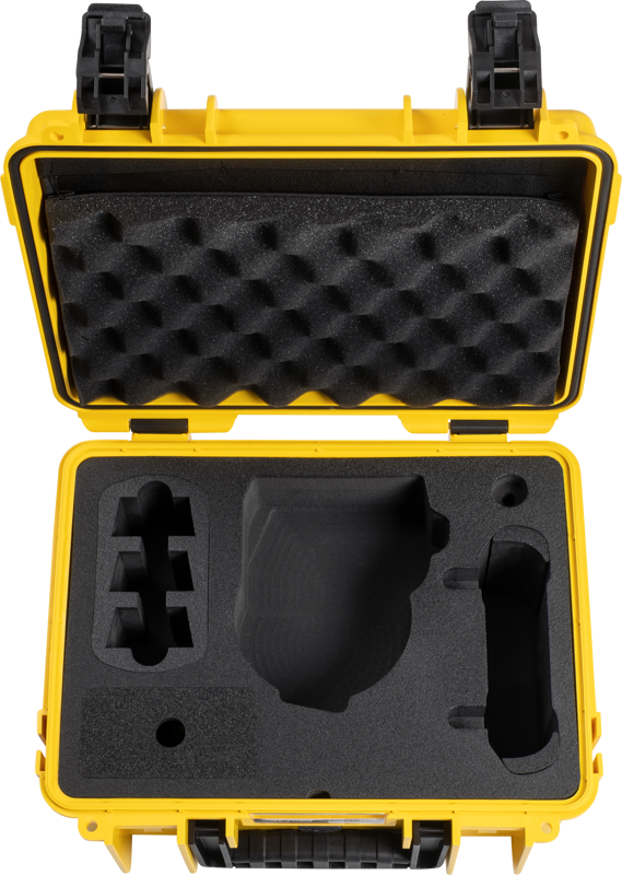 BW Outdoor Cases Type 3000/PP.117 for DJI Flip, Yellow