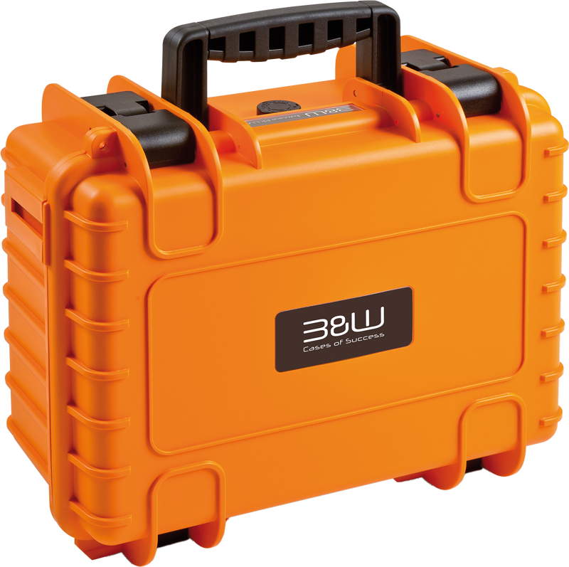 BW Outdoor Cases Type 3000/PP.117 for DJI Flip, Orange