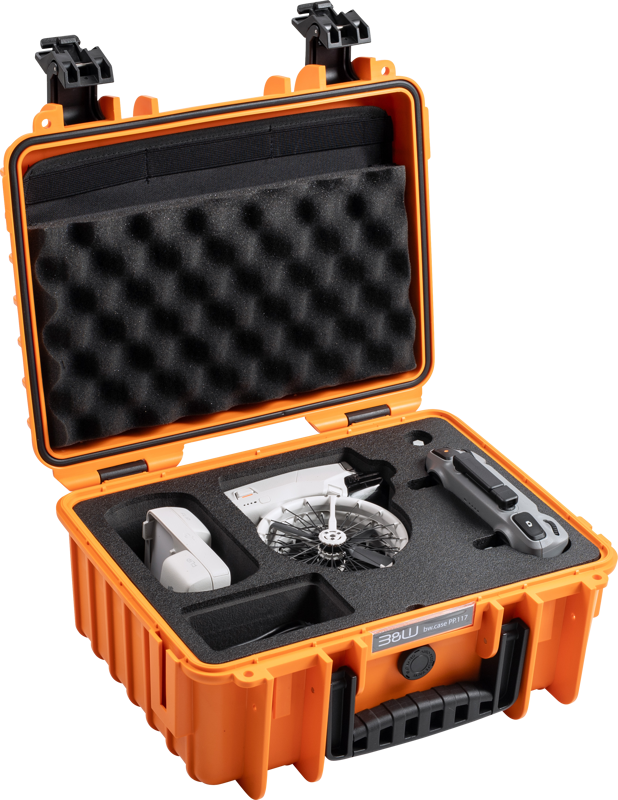 BW Outdoor Cases Type 3000/PP.117 for DJI Flip, Orange