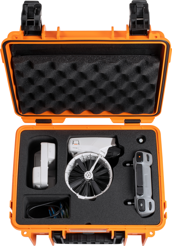 BW Outdoor Cases Type 3000/PP.117 for DJI Flip, Orange