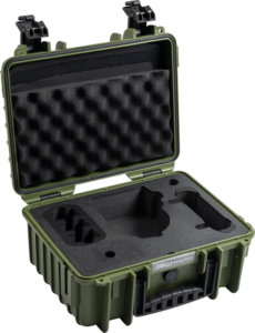 BW Outdoor Cases Type 3000/PP.117 for DJI Flip, Bronze Green