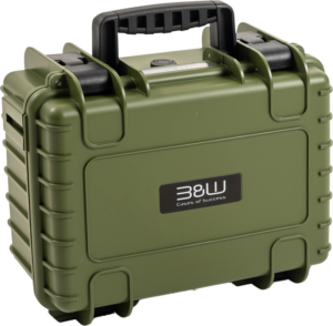 BW Outdoor Cases Type 3000/PP.117 for DJI Flip, Bronze Green
