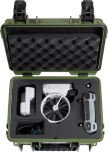 BW Outdoor Cases Type 3000/PP.117 for DJI Flip, Bronze Green