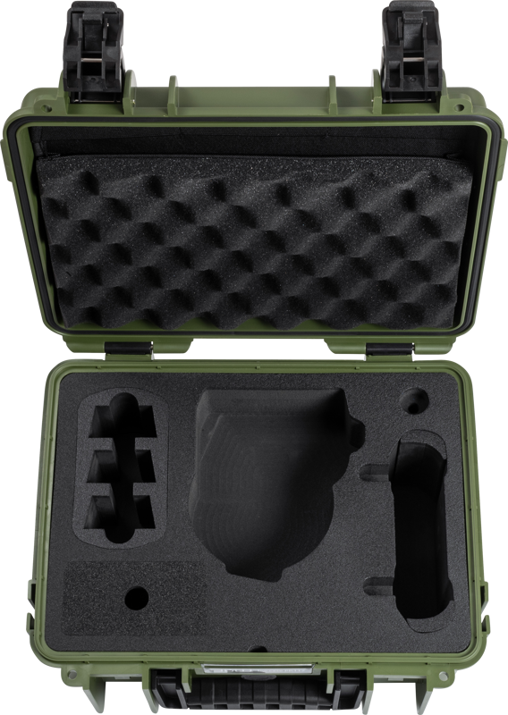 BW Outdoor Cases Type 3000/PP.117 for DJI Flip, Bronze Green