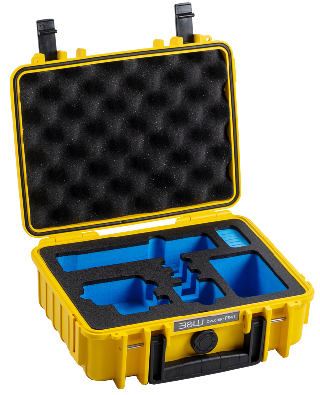 BW Outdoor Action Case Type PP.41 I for GoPro HERO 13 (fits GoPro 9-13), yellow