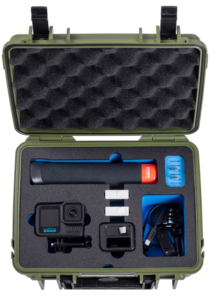BW Outdoor Action Case Type PP.41 I for GoPro HERO 13 (fits GoPro 9-13), bronze green