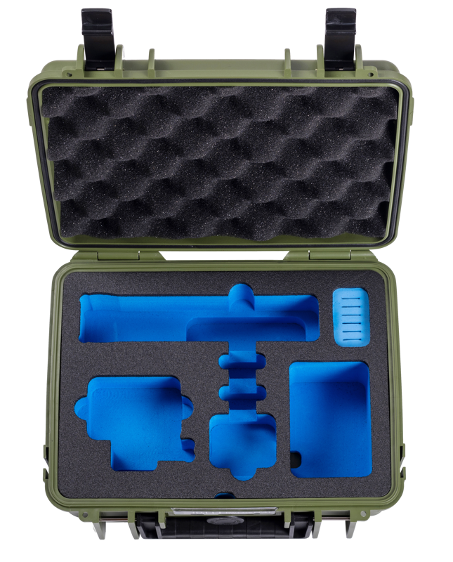 BW Outdoor Action Case Type PP.41 I for GoPro HERO 13 (fits GoPro 9-13), bronze green