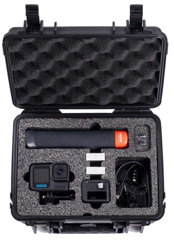 BW Outdoor Action Case Type PP.41 I for GoPro HERO 13AP (fits GoPro 9-13AP), black