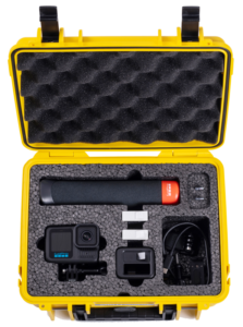 BW Outdoor Action Case Type PP.41 I for GoPro HERO 13AP (fits GoPro 9-13AP), yellow