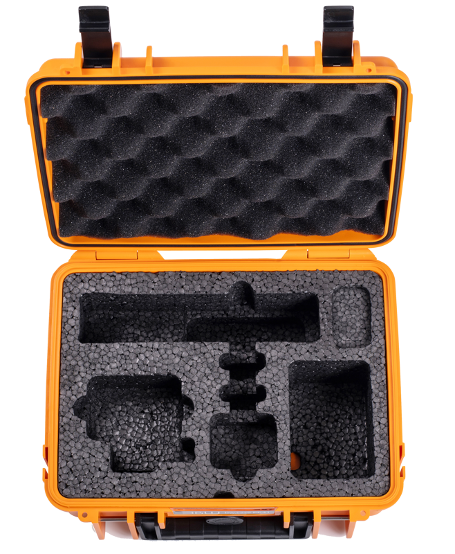 BW Outdoor Action Case Type PP.41 I for GoPro HERO 13AP (fits GoPro 9-13AP), orange