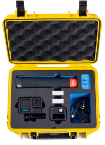 BW Outdoor Action Case Type PP.66 I for GoPro HERO 13 (fits GoPro 9-13), yellow