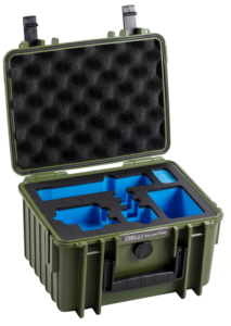 BW Outdoor Action Case Type PP.66 I for GoPro HERO 13 (fits GoPro 9-13), bronze green