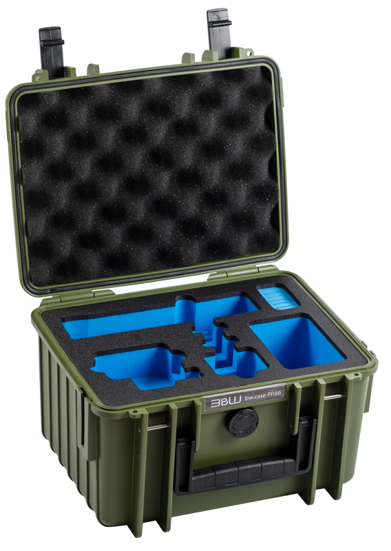 BW Outdoor Action Case Type PP.66 I for GoPro HERO 13 (fits GoPro 9-13), bronze green