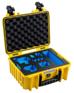 BW Outdoor Action Case Type PP.117 I for GoPro HERO 13 (fits GoPro 9-13), yellow