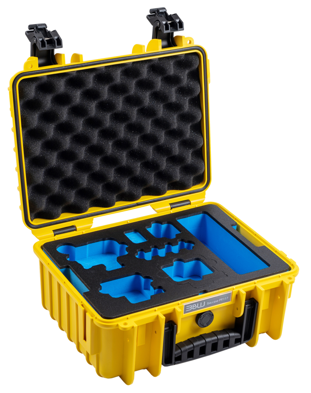 BW Outdoor Action Case Type PP.117 I for GoPro HERO 13 (fits GoPro 9-13), yellow