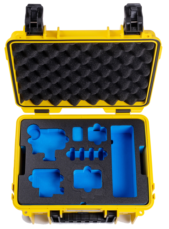 BW Outdoor Action Case Type PP.117 I for GoPro HERO 13 (fits GoPro 9-13), yellow
