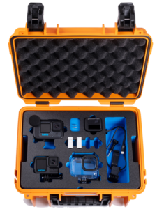 BW Outdoor Action Case Type PP.117 I for GoPro HERO 13 (fits GoPro 9-13), orange