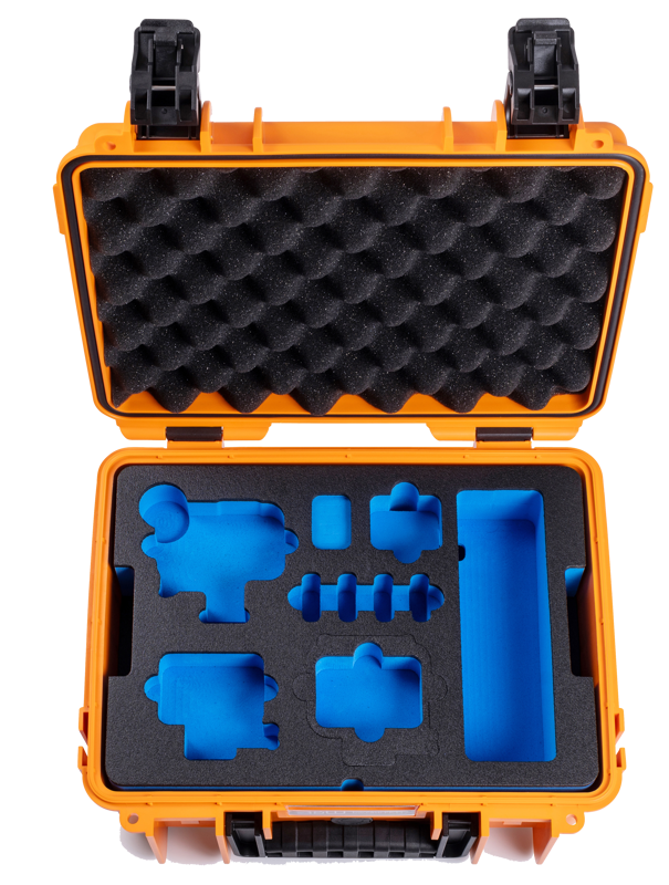 BW Outdoor Action Case Type PP.117 I for GoPro HERO 13 (fits GoPro 9-13), orange
