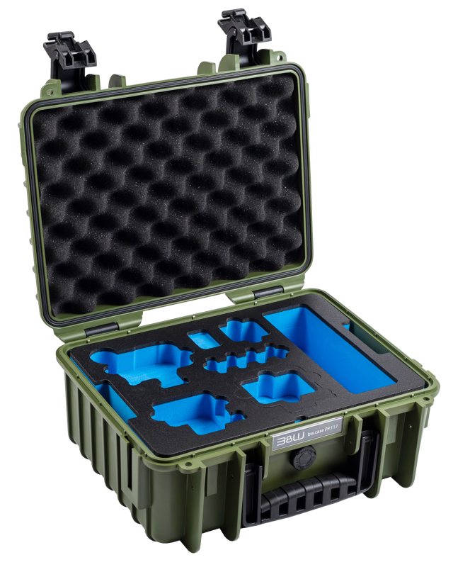 BW Outdoor Action Case Type PP.117 I for GoPro HERO 13 (fits GoPro 9-13), bronze green