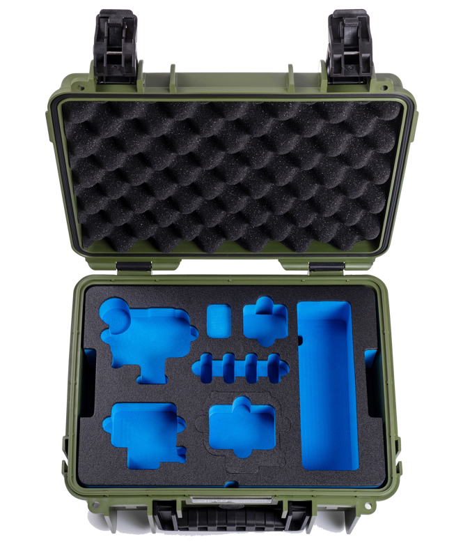 BW Outdoor Action Case Type PP.117 I for GoPro HERO 13 (fits GoPro 9-13), bronze green