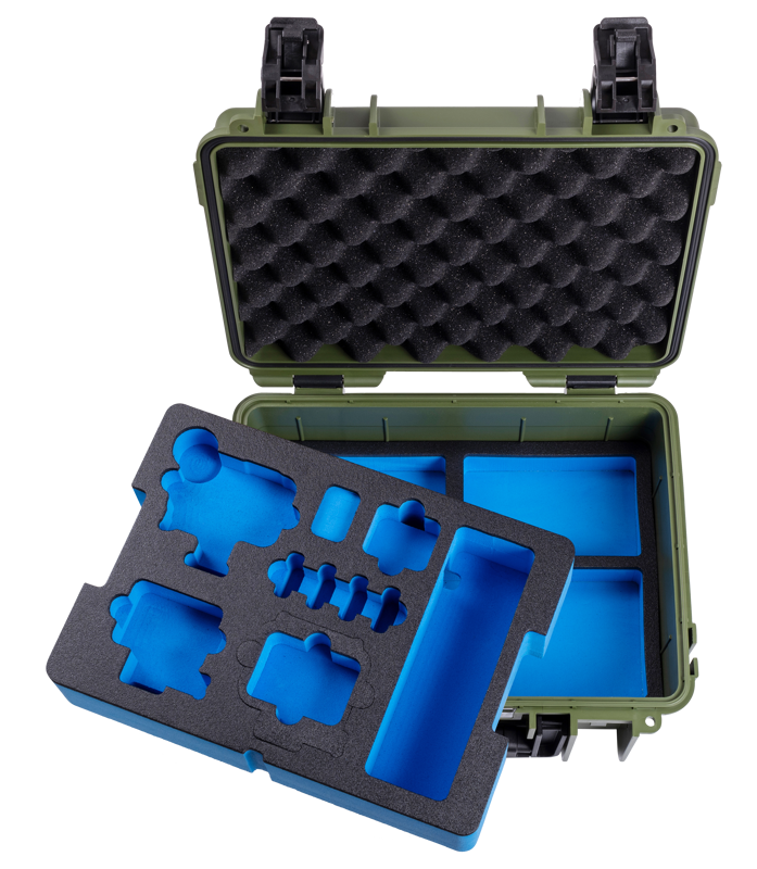 BW Outdoor Action Case Type PP.117 I for GoPro HERO 13 (fits GoPro 9-13), bronze green