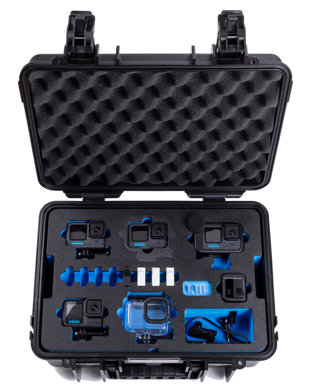 BW Outdoor Action Case Type PP.166 I for GoPro HERO 13 (fits GoPro 9-13), black