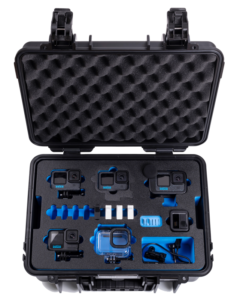 BW Outdoor Action Case Type PP.166 I for GoPro HERO 13 (fits GoPro 9-13), black