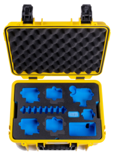 BW Outdoor Action Case Type PP.166 I for GoPro HERO 13 (fits GoPro 9-13), yellow