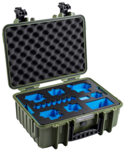 BW Outdoor Action Case Type PP.166 I for GoPro HERO 13 (fits GoPro 9-13), bronze green