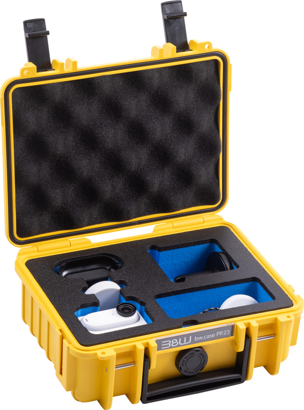 BW Outdoor Action Case Type PP.23. for Insta360 GO3/GO3S, yellow