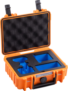 BW Outdoor Action Case Type PP.23. for Insta360 GO3/GO3S, orange