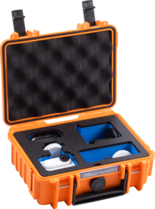 BW Outdoor Action Case Type PP.23. for Insta360 GO3/GO3S, orange