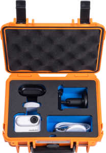 BW Outdoor Action Case Type PP.23. for Insta360 GO3/GO3S, orange