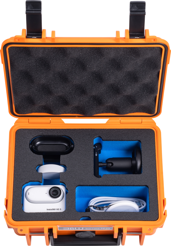 BW Outdoor Action Case Type PP.23. for Insta360 GO3/GO3S, orange