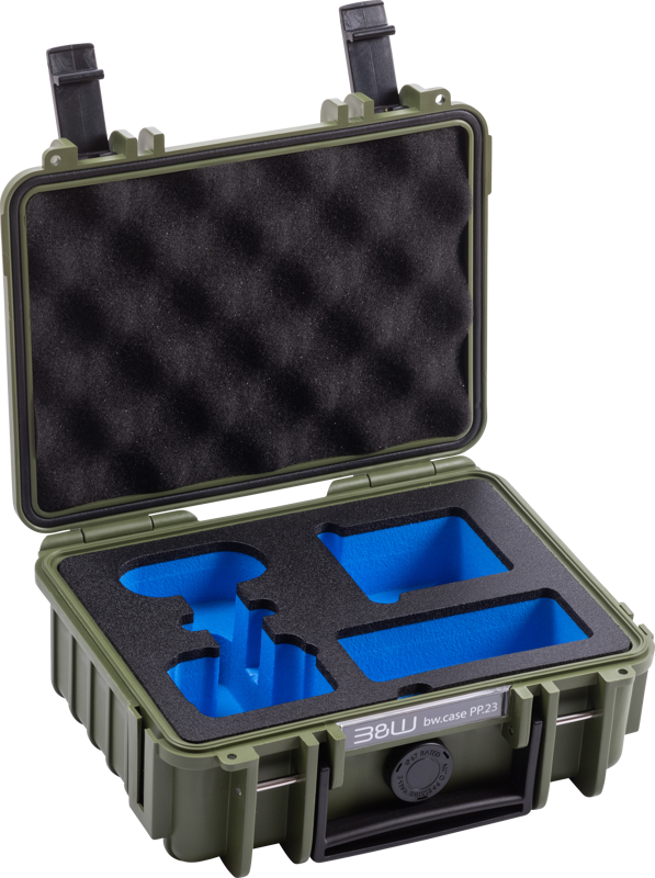 BW Outdoor Action Case Type PP.23. for Insta360 GO3/GO3S, bronze green