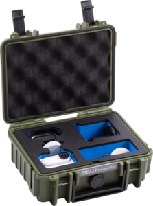 BW Outdoor Action Case Type PP.23. for Insta360 GO3/GO3S, bronze green