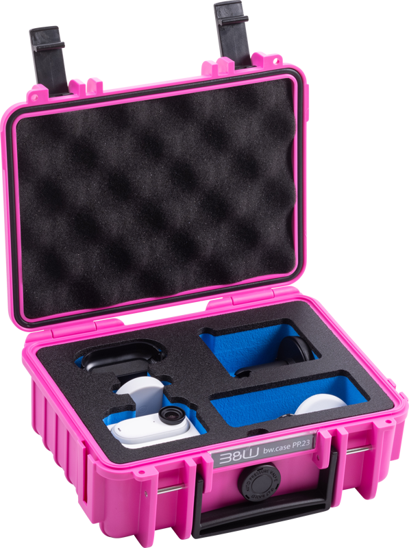 BW Outdoor Action Case Type PP.23. for Insta360 GO3/GO3S, pink